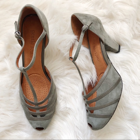 gentle souls Shoes - Gentle Souls | T-Strap Heels